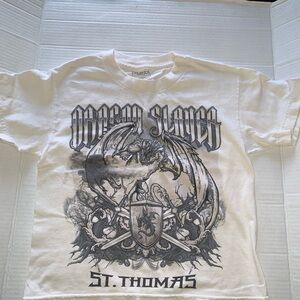 Y2k dragon slayer graphic tee